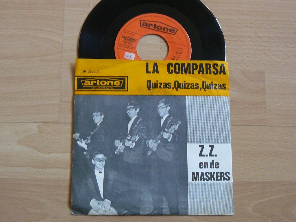single ZZ en de Maskers * La comparsa, Cd's en Dvd's, Vinyl Singles, Verzenden, Gebruikt