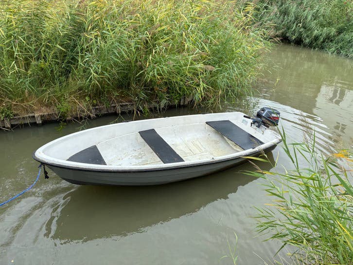 Yamaha 8 pk buitenboordmotor + boot, Ophalen, Gebruikt