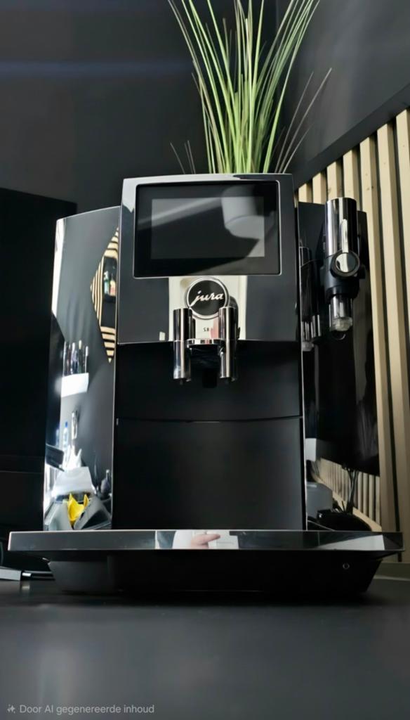 Prachtige Jura S8 CHROME, Ophalen, Afneembaar waterreservoir, 10 kopjes of meer, Koffiemachine