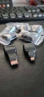 Mini HDMI en Micro HDMI naar HDMI adapters, Audio, Tv en Foto, Audiokabels en Televisiekabels, Ophalen, Nieuw, Minder dan 2 meter