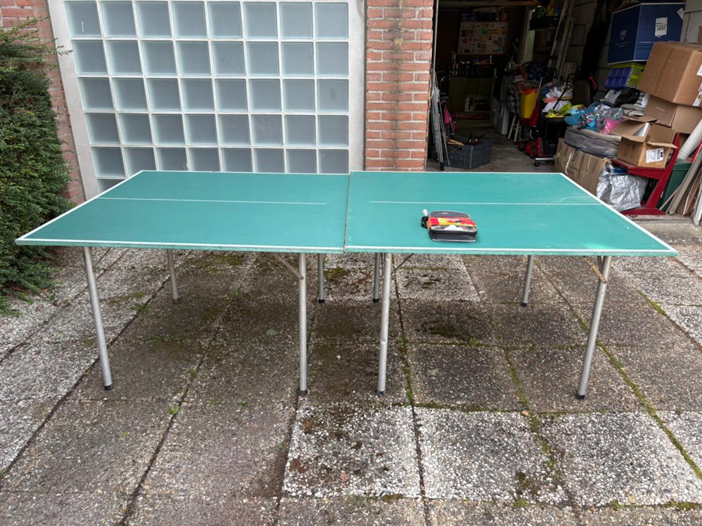 GRATIS af te halen tafeltennis tafel, Ophalen, Gebruikt, Tafel Indoor