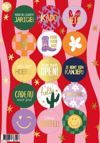 Leuke stickervellen voor agenda, bullet journal, cadeautjes, Ophalen of Verzenden, Nieuw, Overige typen