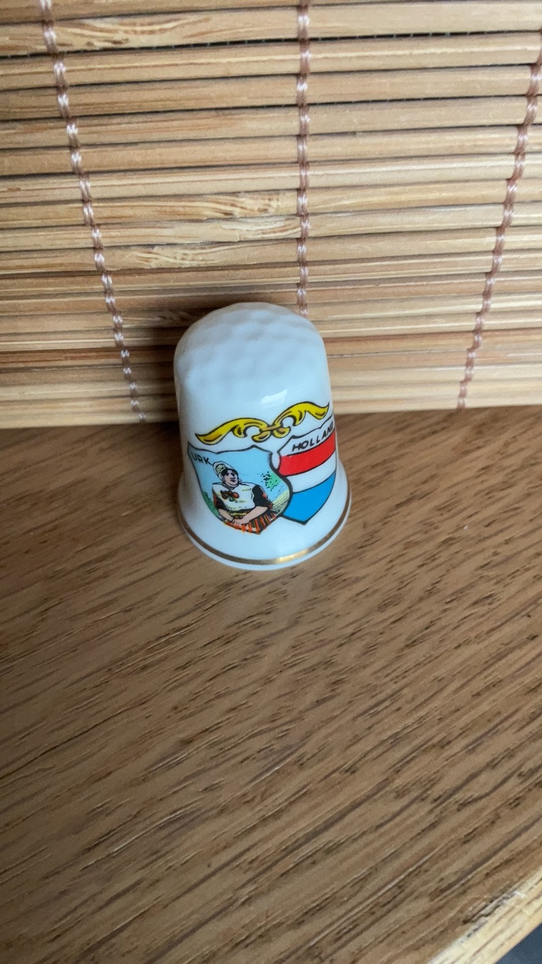 Urk vingerhoedje vingerhoedje vingerhoedjes vingerhouden, Verzenden, Nieuw, Nederland