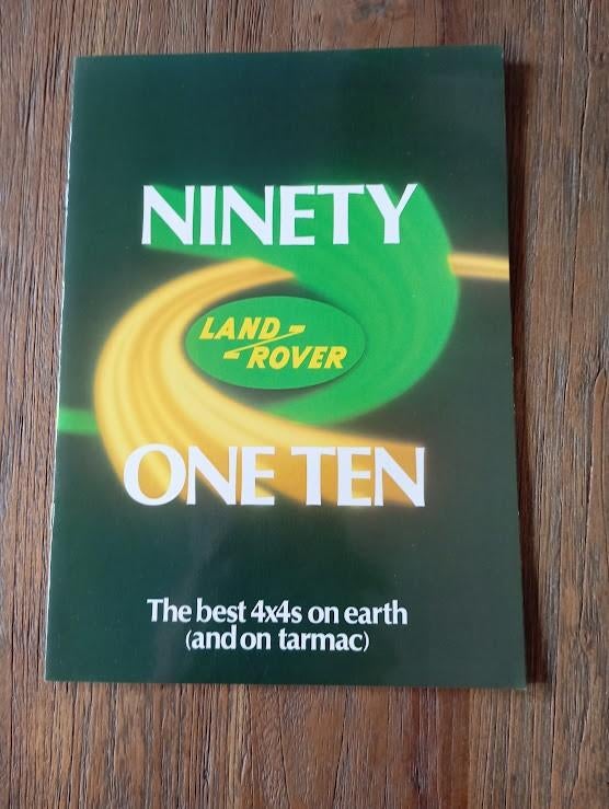 Landrover [ Land Rover ] Ninety One Ten  20 pag., Verzenden, Zo goed als nieuw, Overige merken