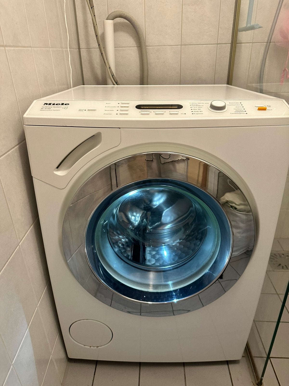 Miele Wasmachine 8kg – Goede staat, Witgoed en Apparatuur, Wasmachines, Ophalen, 8 tot 10 kg, 85 tot 90 cm, 1600 toeren of meer