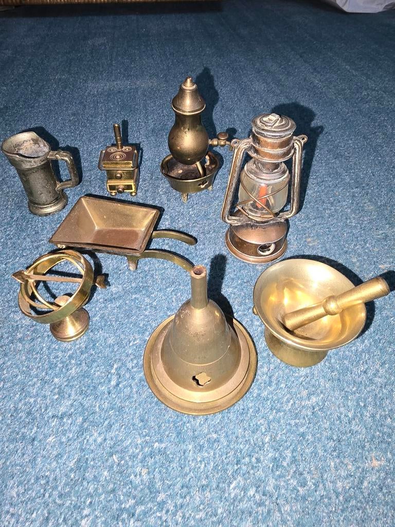 Koperen miniaturen, Antiek en Kunst, Antiek | Koper en Brons, Ophalen of Verzenden, Koper
