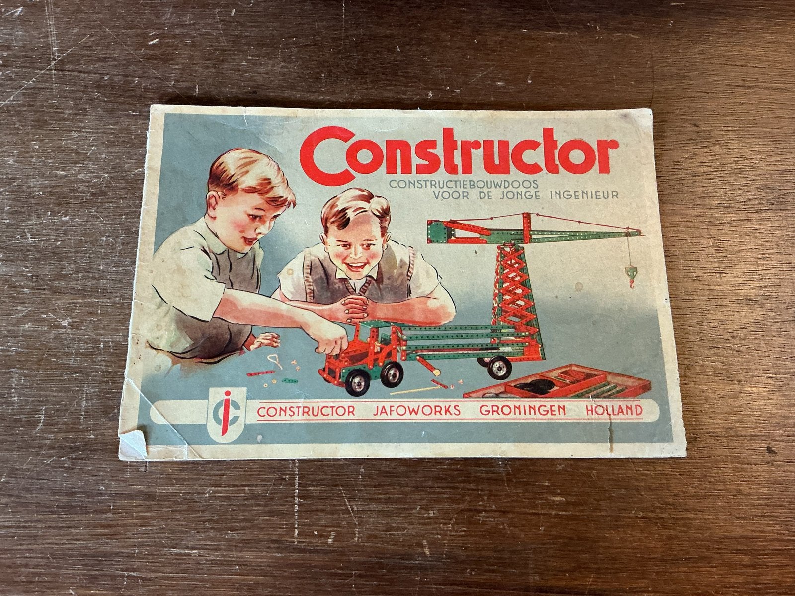 Vintage Constructor en Meccano handleidingen, Ophalen of Verzenden