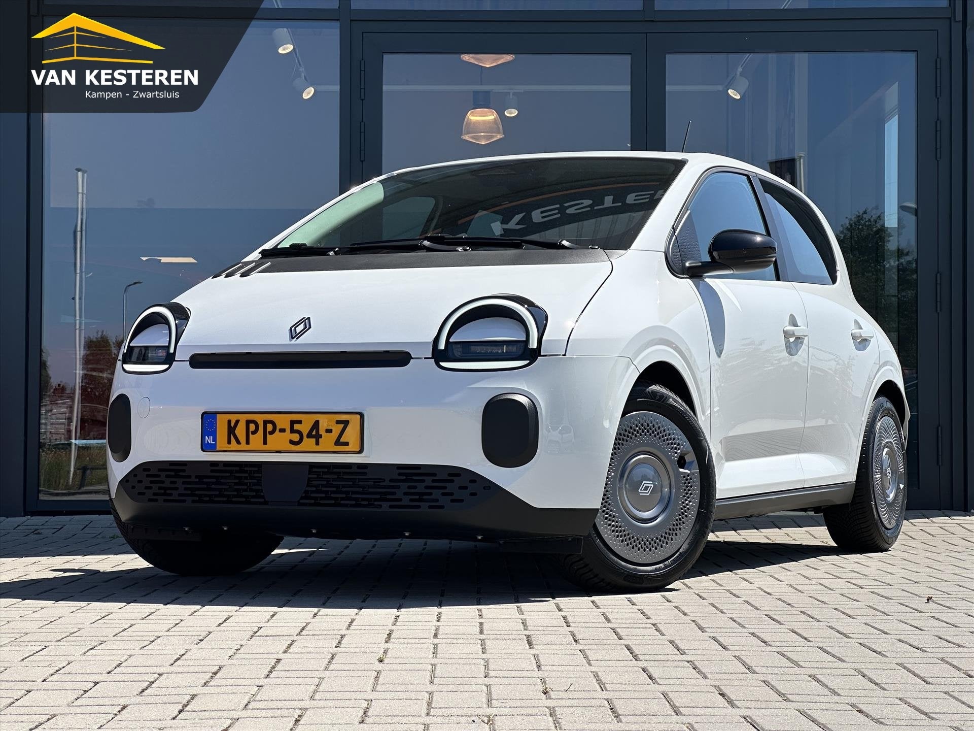 RENAULT Twingo E-Tech Electric Evolution 82pk | V2G | CSS La, Auto's, Renault, Dealer onderhouden, Gebruikt, Zwart, 180 min