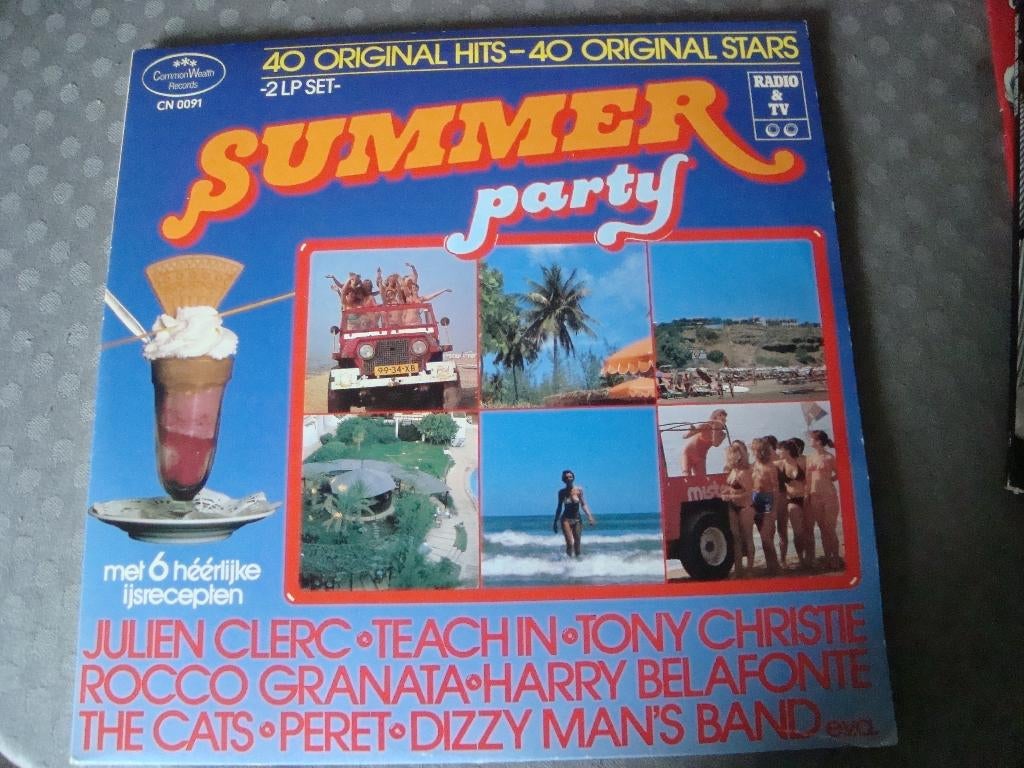 Summer party dubbel lp, Ophalen of Verzenden, Zo goed als nieuw, 12 inch