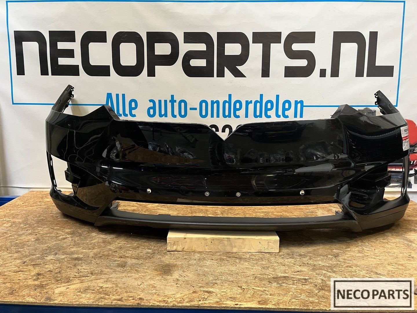 TESLA MODEL X BUMPER VOORBUMPER ORGINEEL, Gebruikt, -, Overige automerken, -