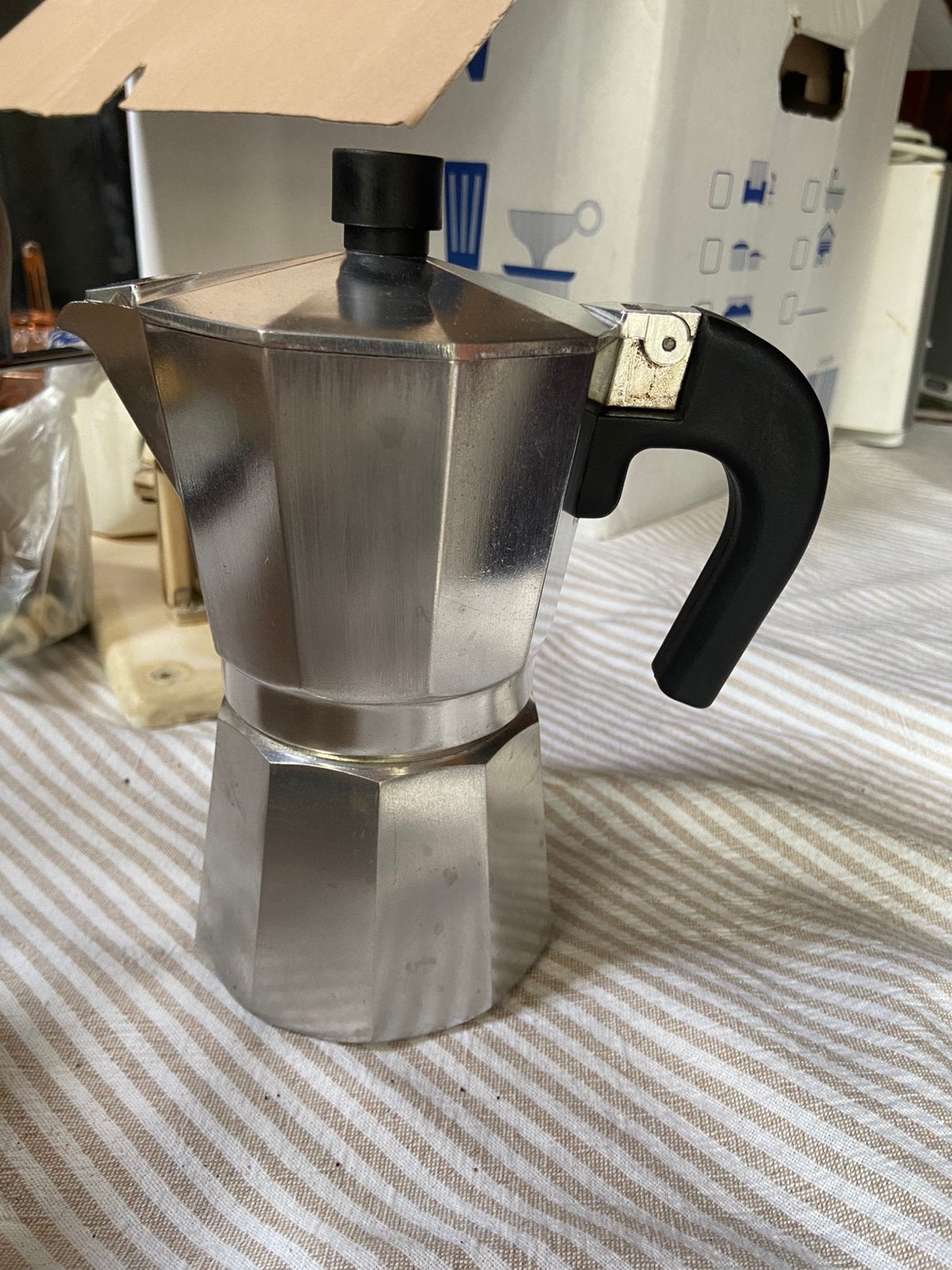 Percolator Hema met 4 pakjes filters, Ophalen, Zo goed als nieuw