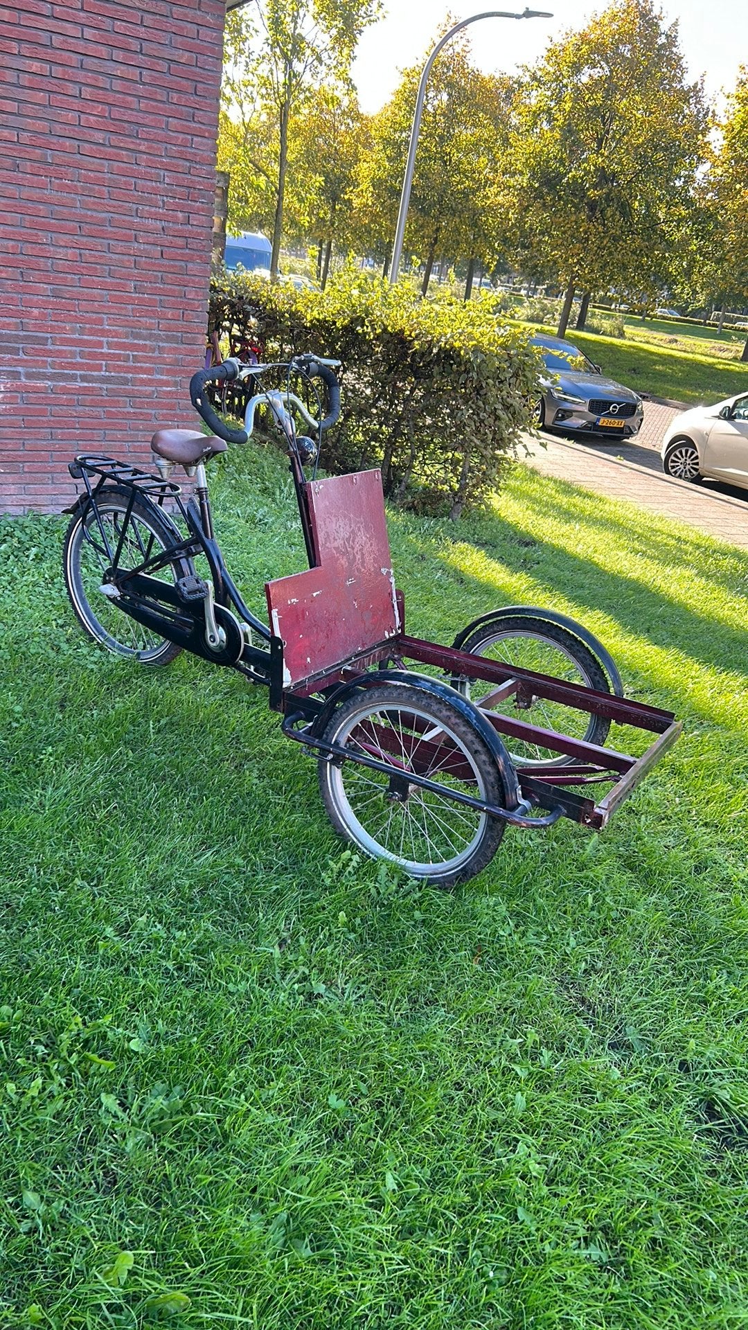 Klassieke Driewieler Bakfiets / Transportfiets, Ophalen, Gebruikt, Goederen