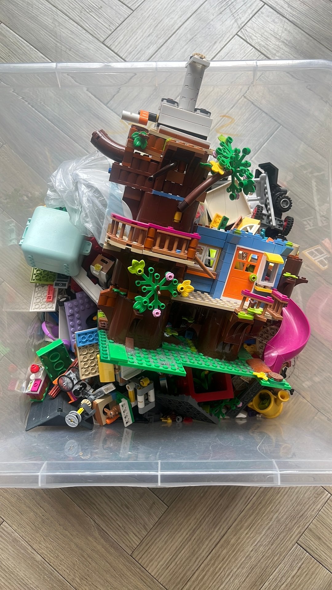 1 volle bak met LEGO, Kinderen en Baby's, Speelgoed | Duplo en Lego, Ophalen, Gebruikt, Overige thema's, Lego