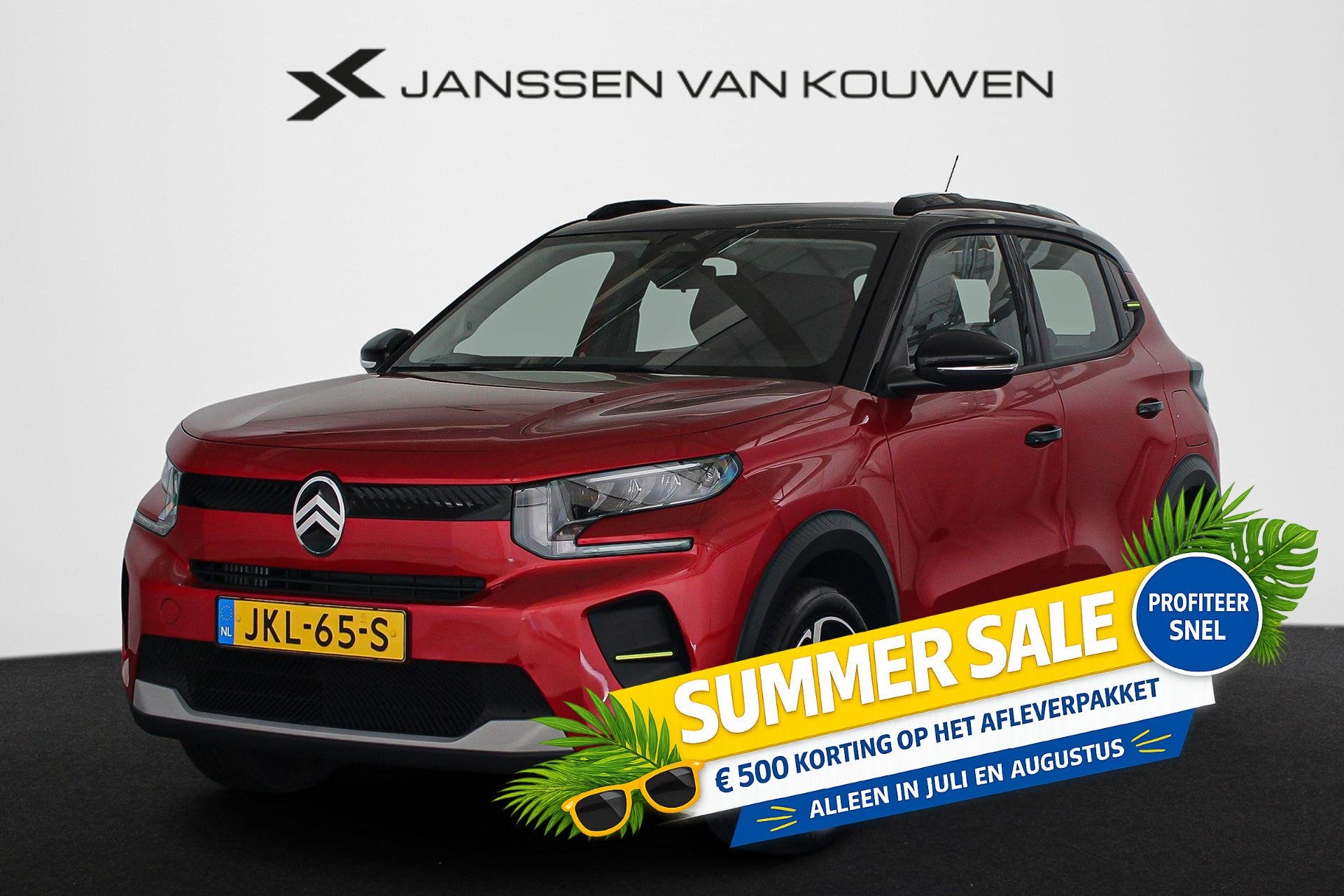Citroen C3 1.2 Turbo 100pk Plus NL Auto Apple CarPlay Parkee, Auto's, Voorwielaandrijving, Euro 6, 1199 cc, Origineel Nederlands