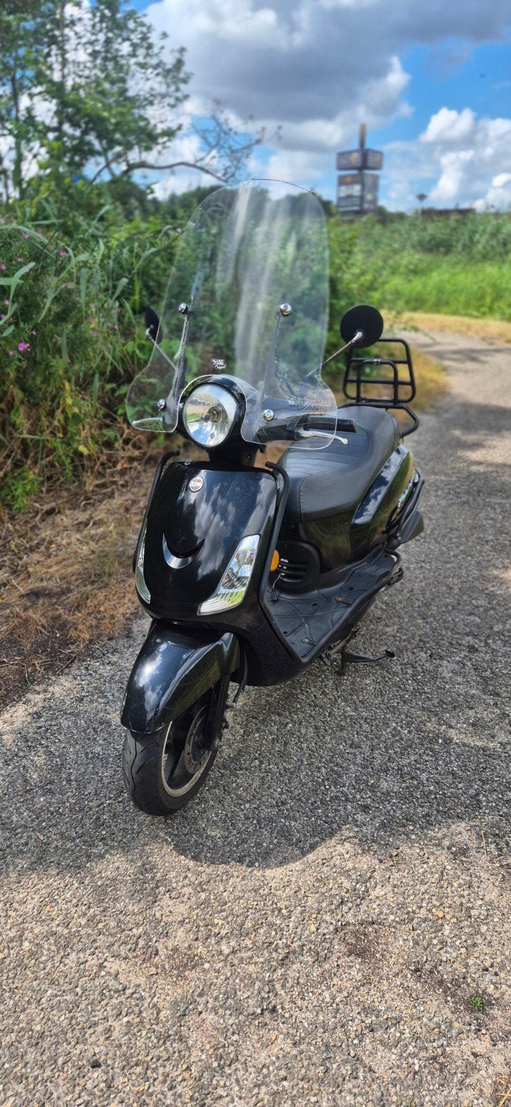 Sym Fiddle 2 uit 2019 - Nette scooter met windscherm, Ophalen, Gebruikt, Benzine, Fiddle