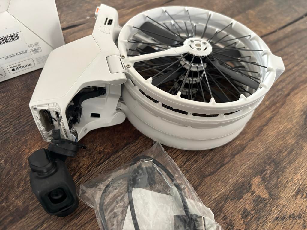 DJI FLIP met Controller - drone defect, Audio, Tv en Foto, Drones, 30 tot 45 minuten, Cameradrone, 5 tot 10 kilometer, Ophalen of Verzenden