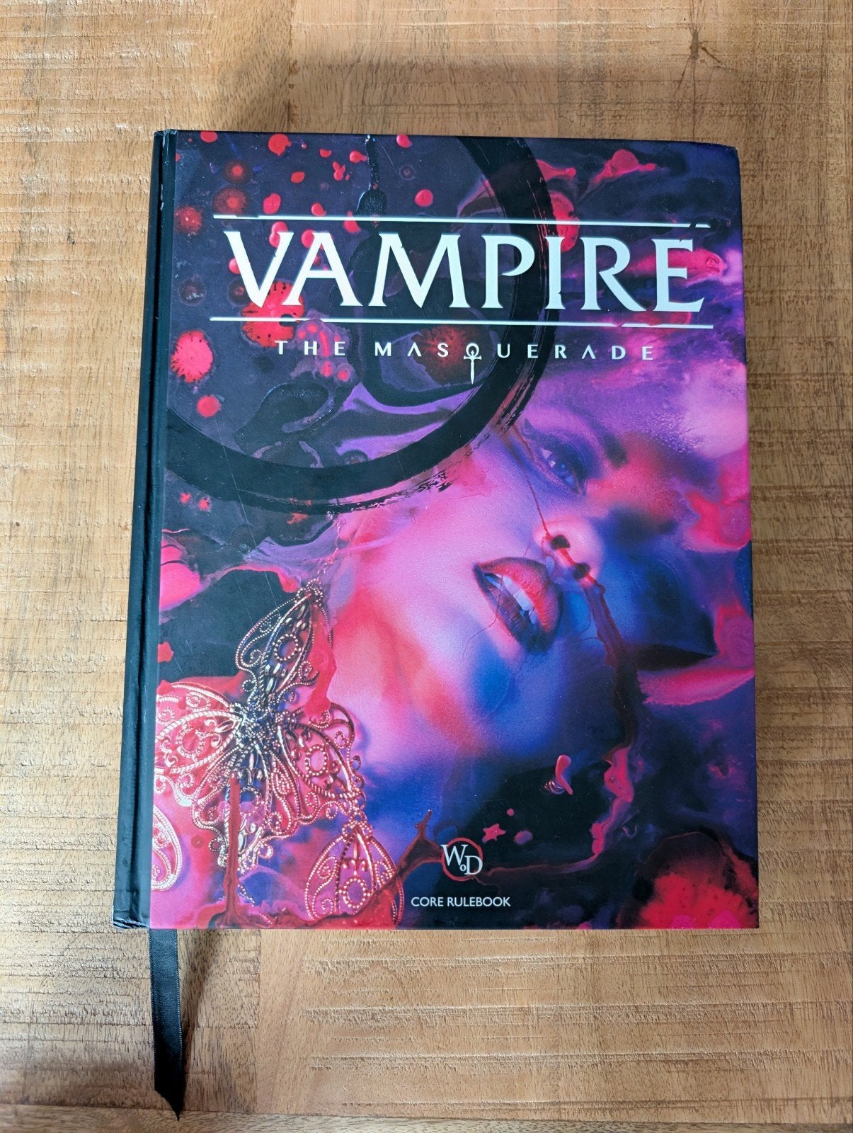 Vampire the masquerade TTRPG core rulebook (Engels), Ophalen of Verzenden, Gebruikt