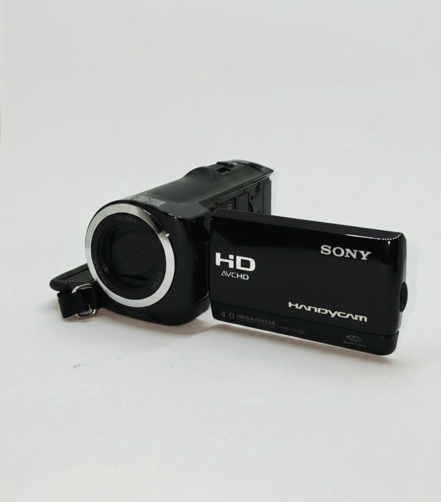 Vintage Sony Handycam HDR-CX105E, Ophalen, Full HD, Zo goed als nieuw, 8 tot 20x