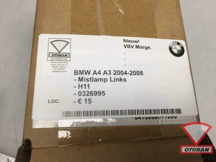 audi a4 2004 2008 mistlamp nieuw! links 0326995, AUDI AG, Kundenbetreuung@audi.de, Nieuw, Auto-Union-Strasse 1
85045  Ingolstadt, DE