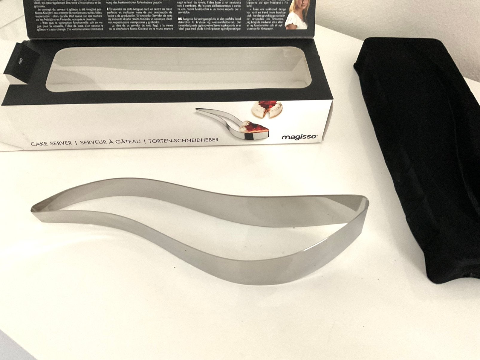 Magisso cake server in RVS, Ophalen of Verzenden, Nieuw