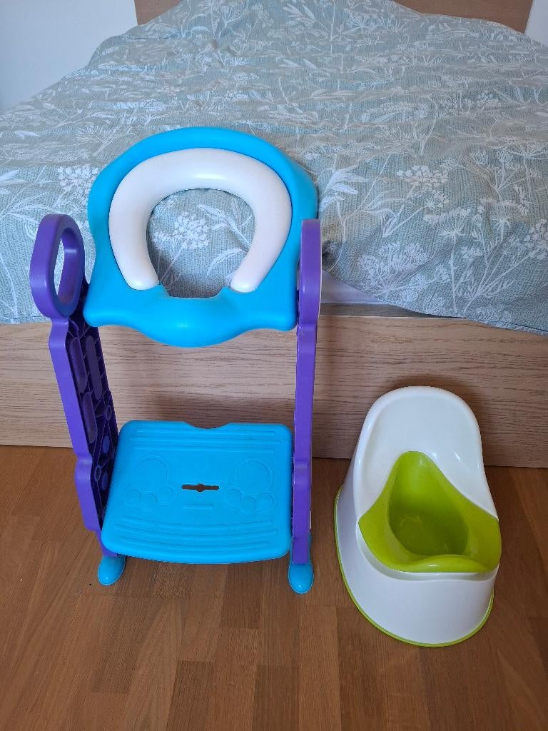 Kinderpotje en kindertoiletbril, Ophalen, Zo goed als nieuw, Overige typen