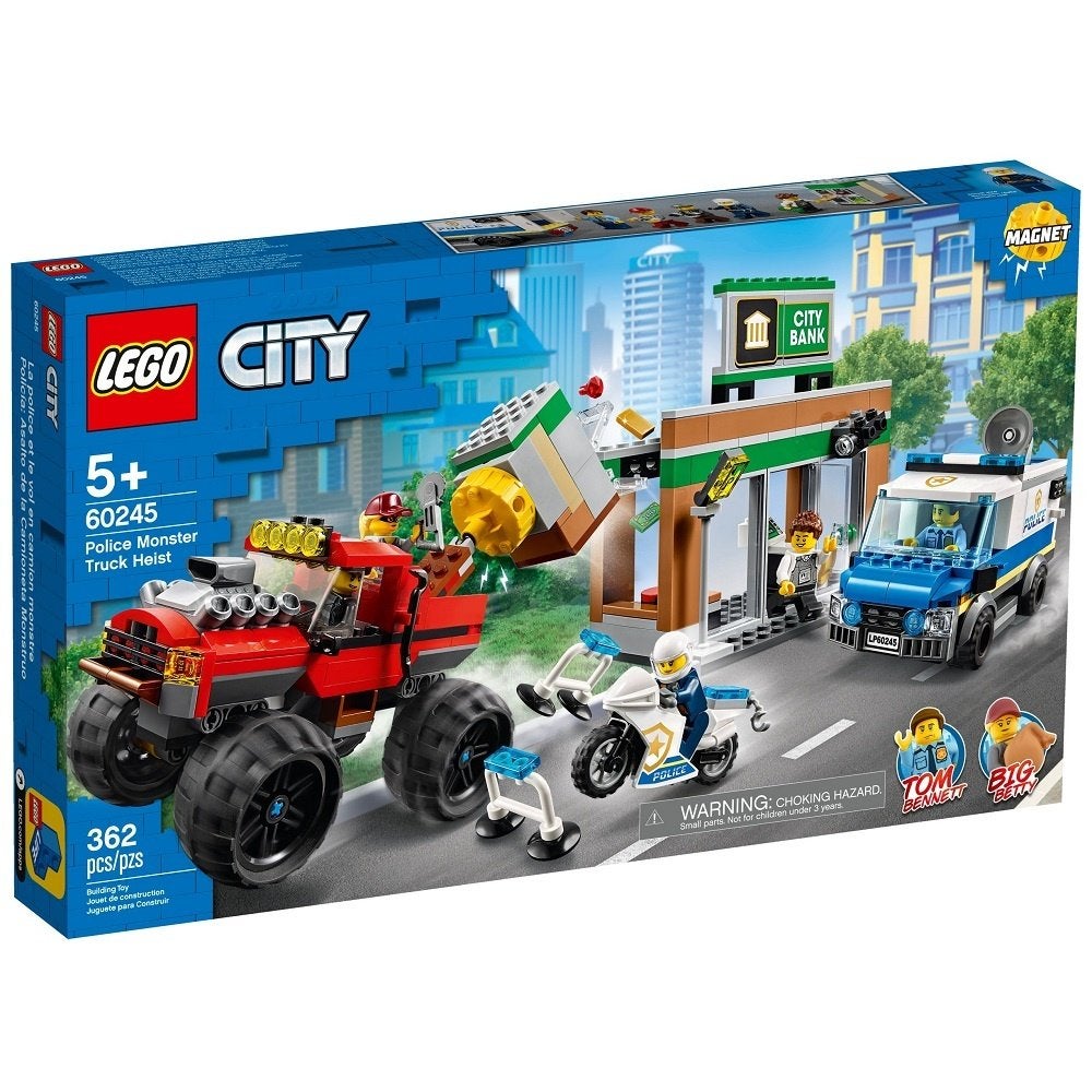 LEGO City 60245 Politiemonstertruck Overval  * ‘t LEGOhuis, Lego, Nieuw, Ophalen of Verzenden, X