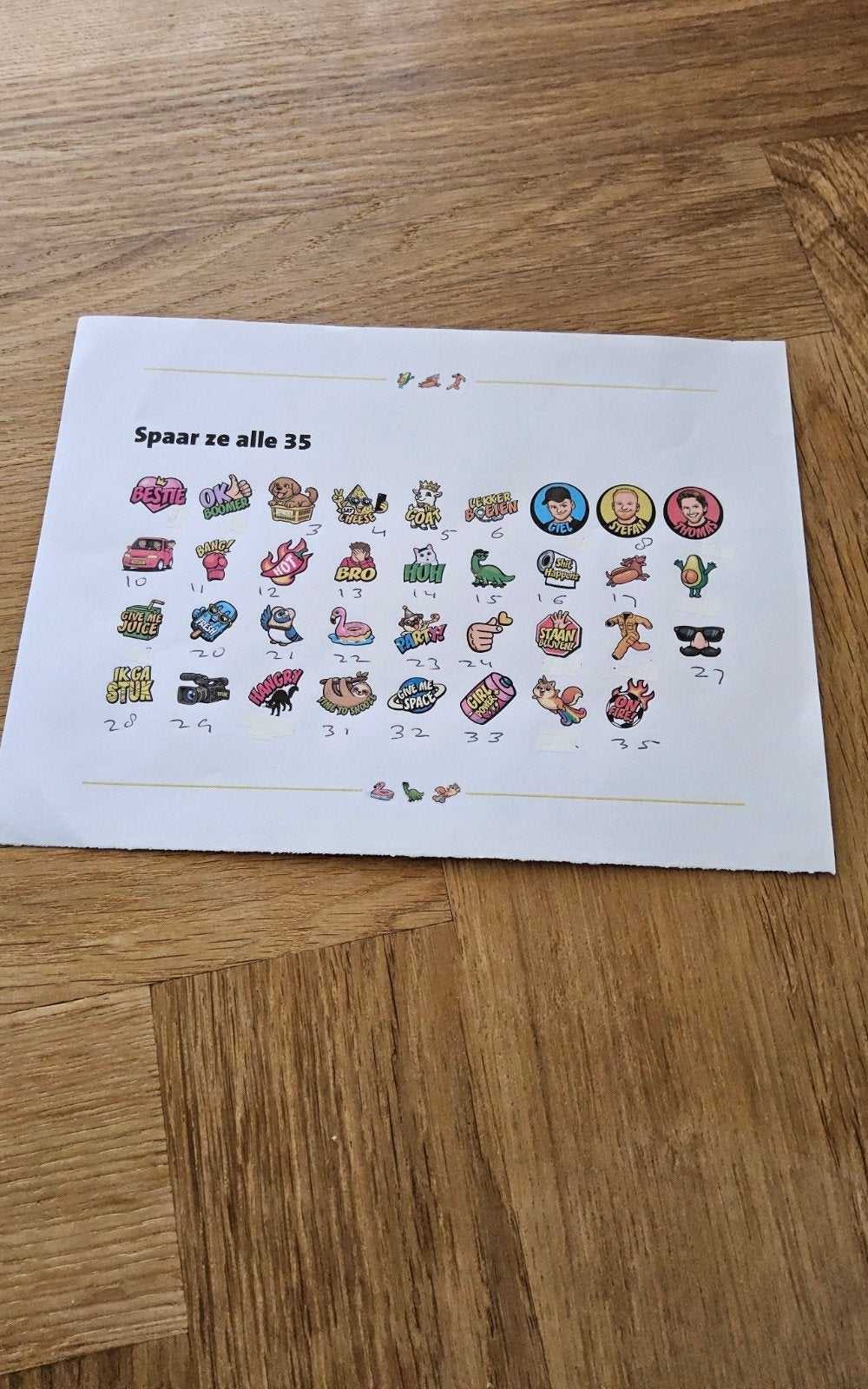 Jumbo Stickerjacht, Verzamelen, Jumbo, Verzenden