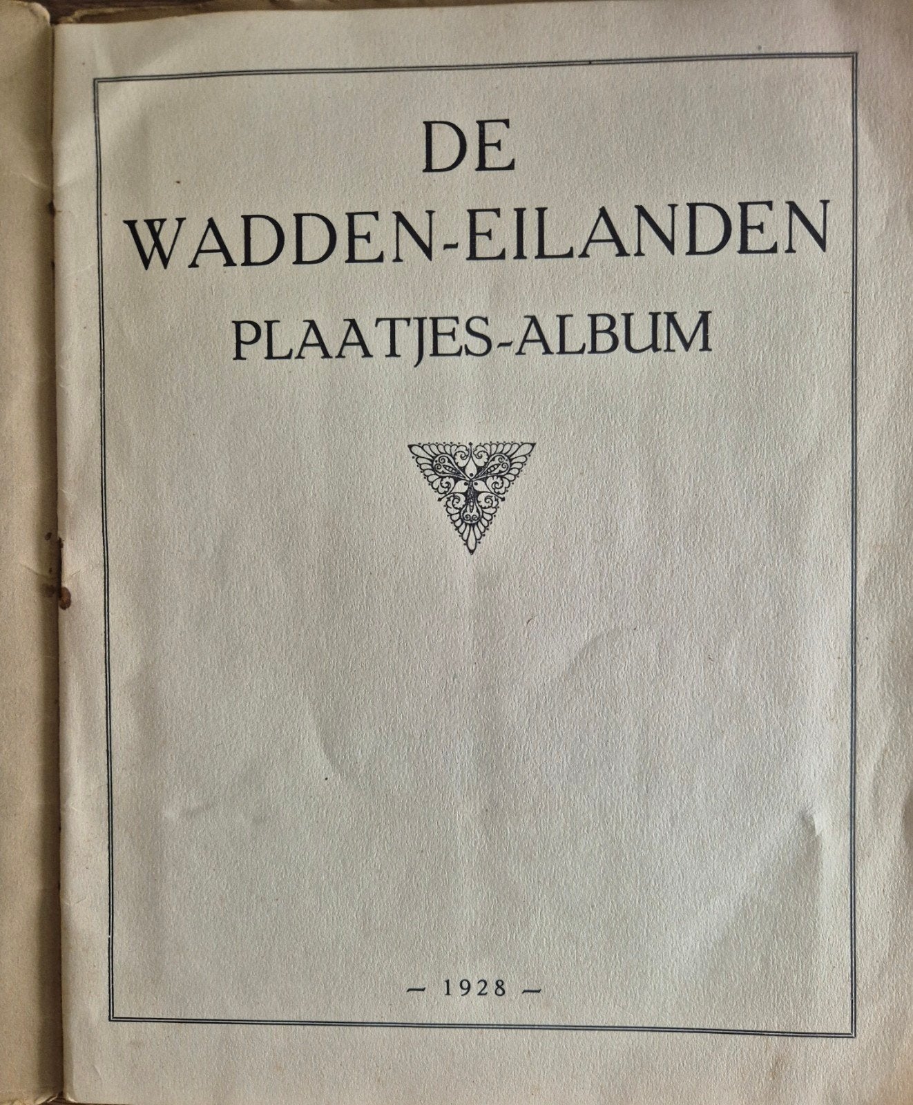 De Wadden-Eilanden Plaatjes-Album - 1928, Boeken, Prentenboeken en Plaatjesalbums, Ophalen of Verzenden, Gelezen, Onbekend, Plaatjesalbum