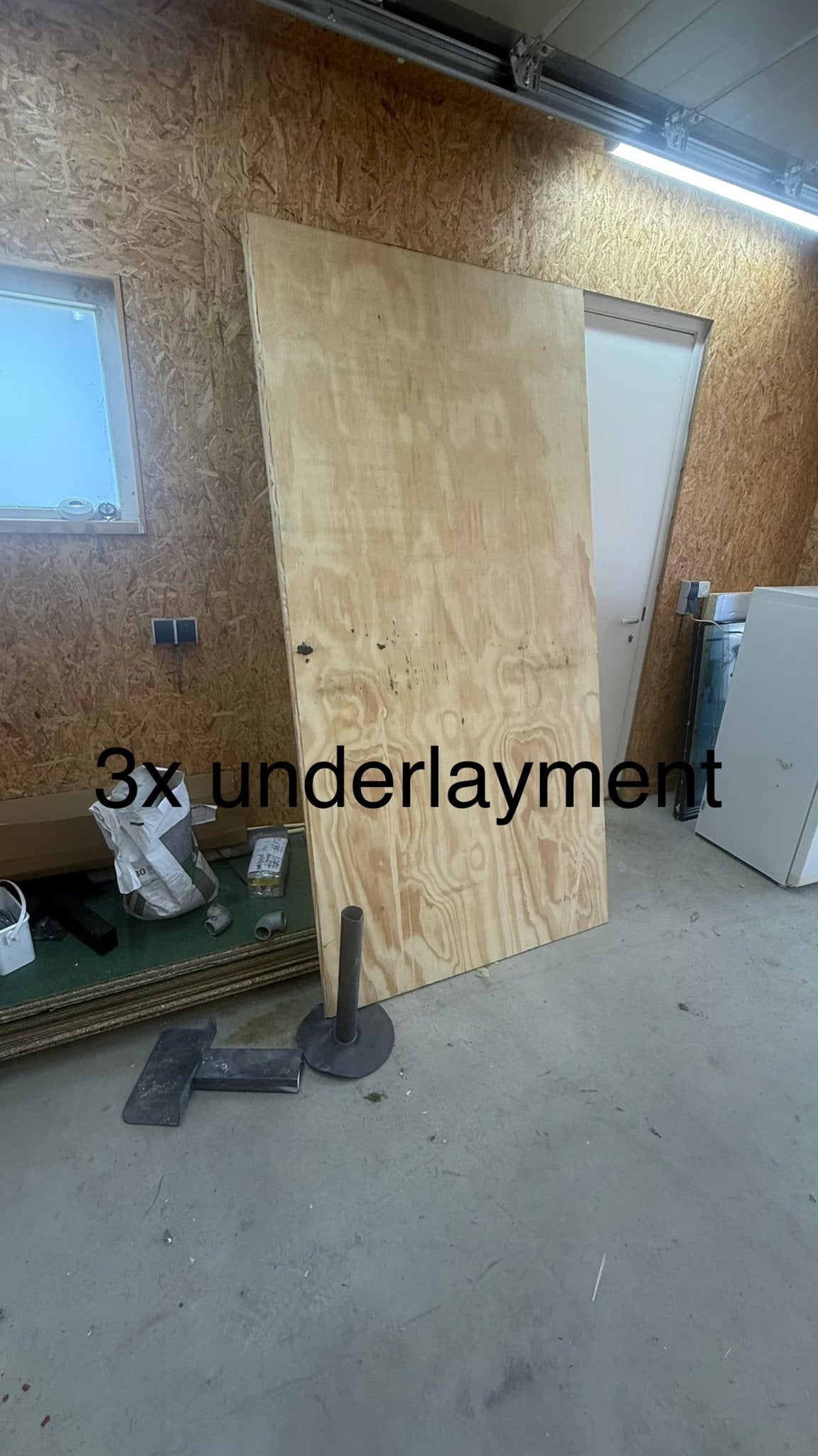 Nieuw 18mm Underlayment platen (3x 1220x2440, 3x 610x2440), Ophalen, Nieuw