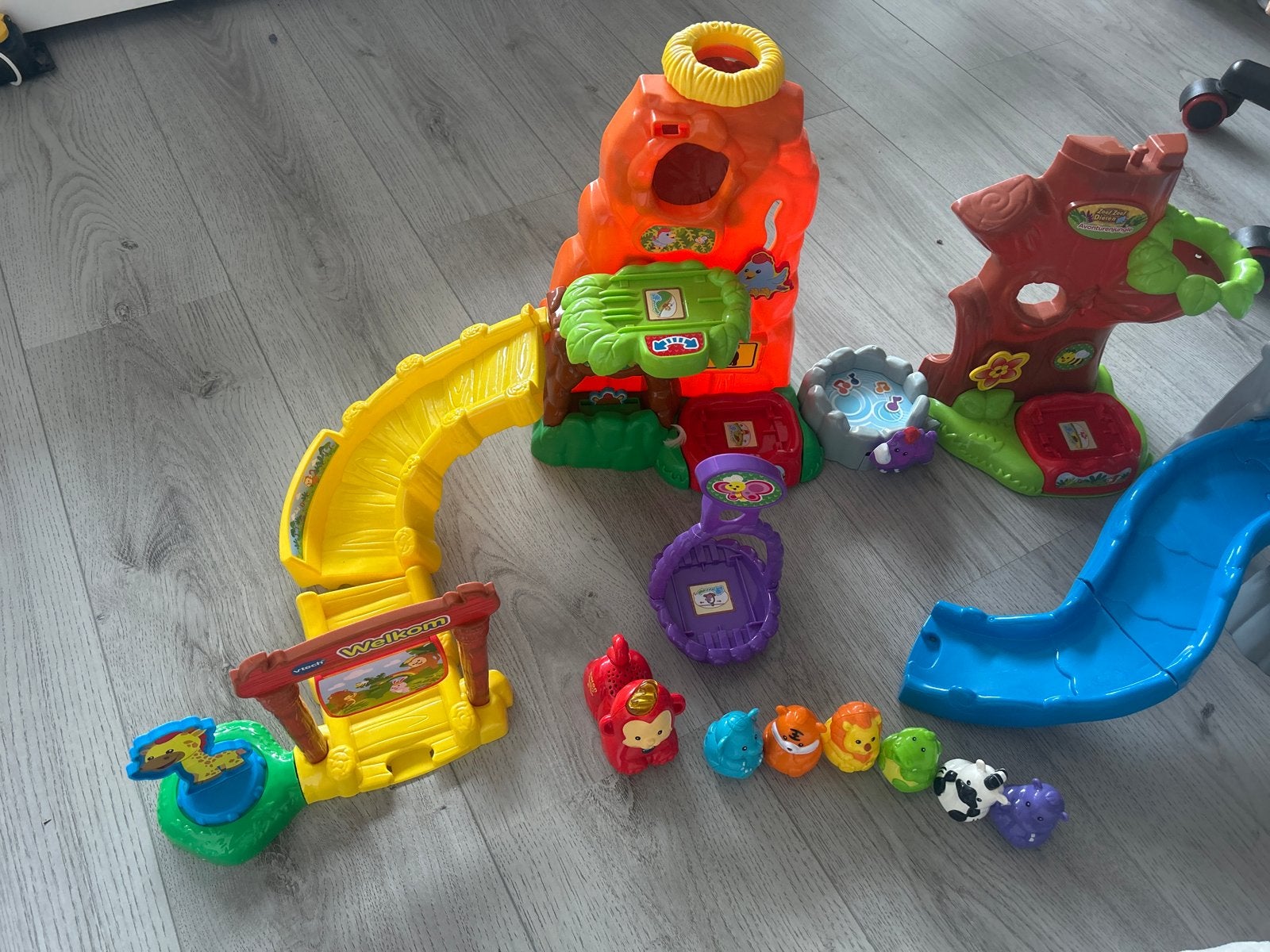 VTech Zoef Zoef Dieren Avonturen Jungle (niet compleet), Ophalen, Gebruikt, Overige typen, Met geluid