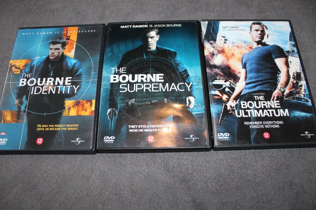 DVD The Bourne Trilogy, Nederlands, Actiethriller, Ophalen of Verzenden, Vanaf 12 jaar
