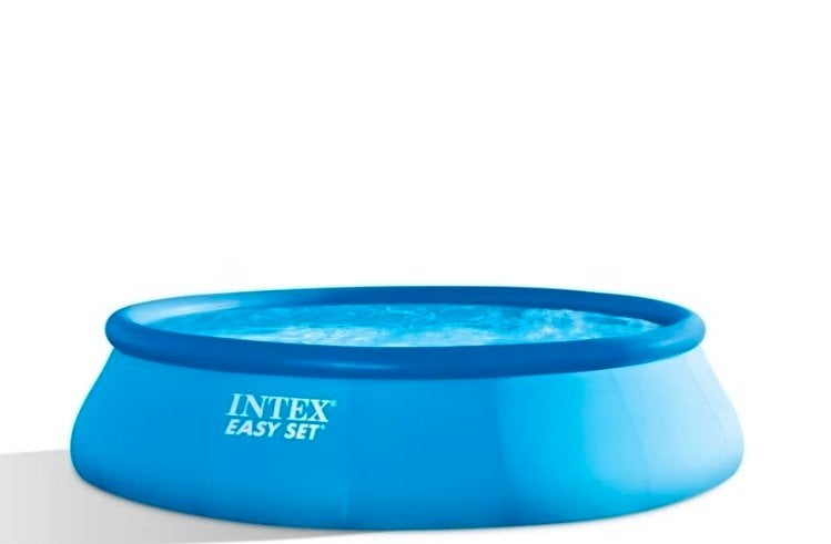 Intex Easy Set Zwembad Ø 457 x 122 cm met pomp en ladder, Rond, 300 cm of meer, Zo goed als nieuw, Ophalen