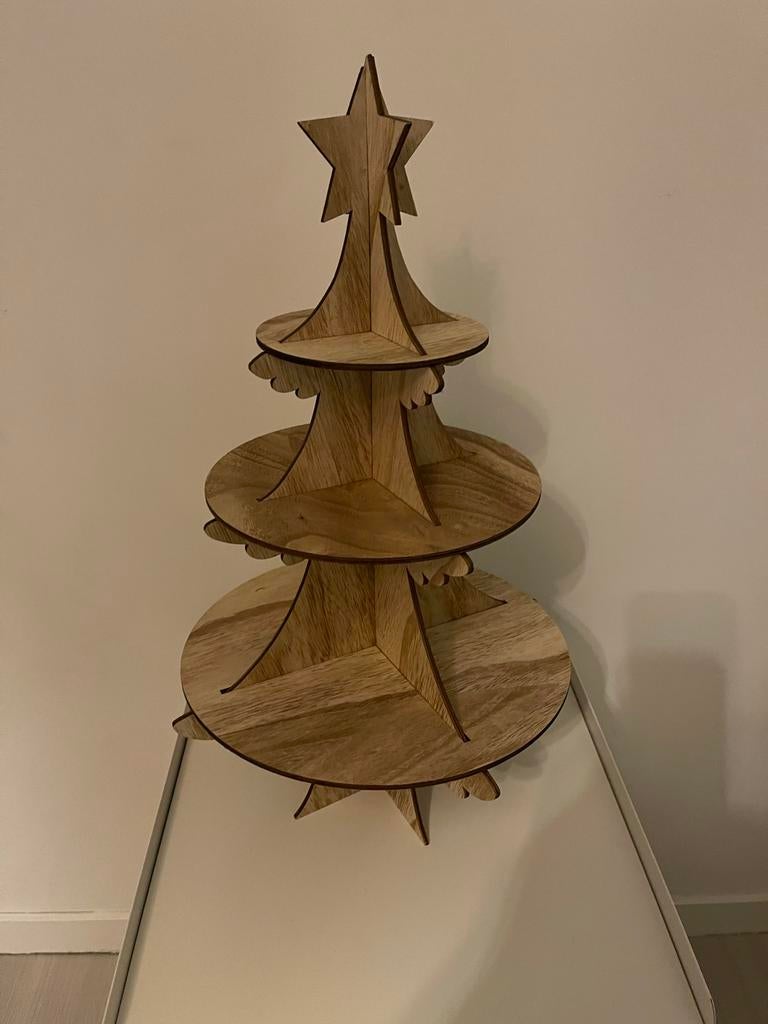 Houten kerstboom, Ophalen, Zo goed als nieuw