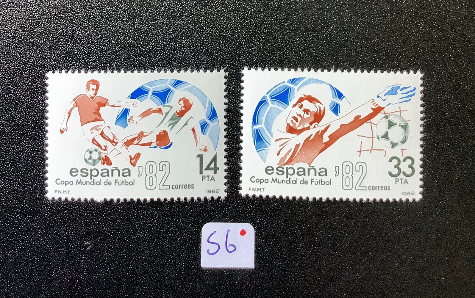 Spanje postzegels 1982 pfr Mi 2548/49, Ophalen of Verzenden, Postfris