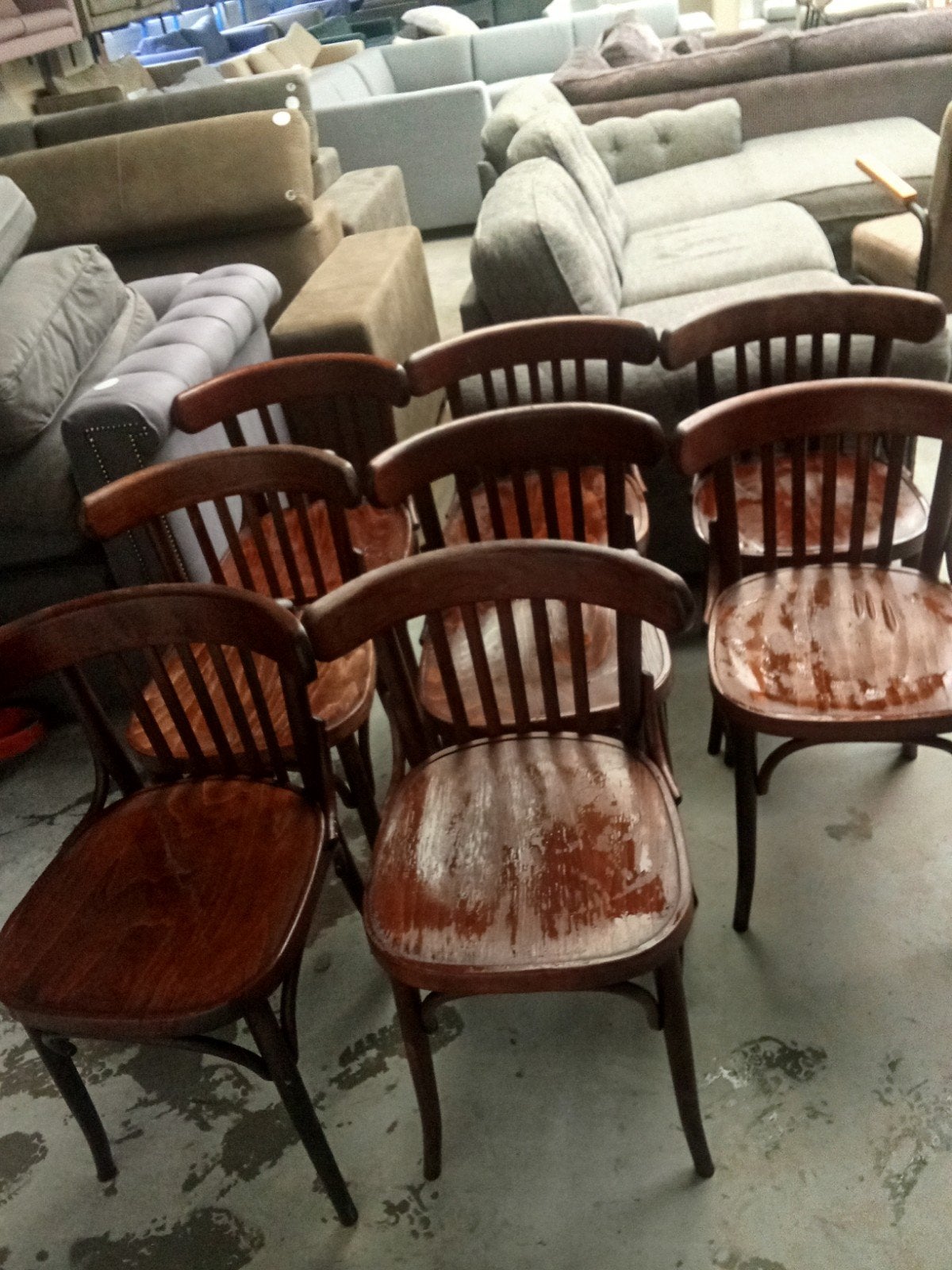 cafe - kroeg - mancave stoelen uitzoeken €20,- ps, Antiek en Kunst, Ophalen of Verzenden