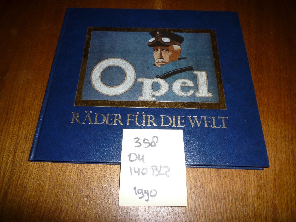 Opel Boek Rader fur die welt NR 358, Ophalen of Verzenden