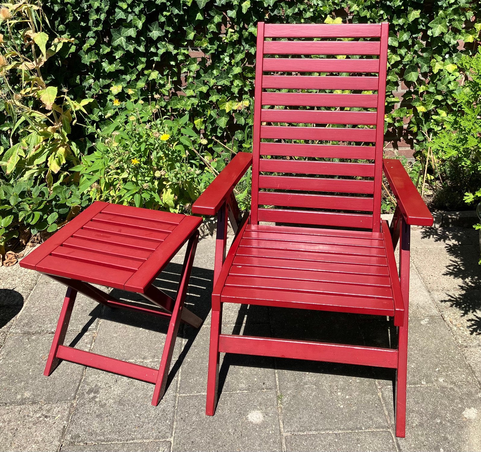 Ikea Nammaro tuinmeubelen, hout, Ophalen, Gebruikt, Hout, 4 zitplaatsen