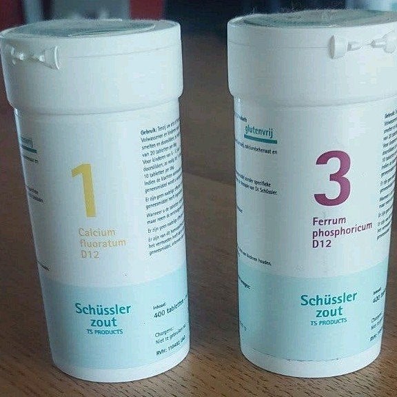 Schüssler Zouten: 1 en 3, Ophalen of Verzenden, Nieuw, Poeder of Drank