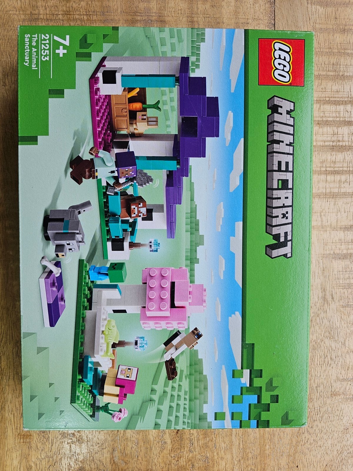 LEGO Minecraft 21253 Het Dierenasiel Nieuw in doos, Ophalen of Verzenden, Nieuw, Overige merken