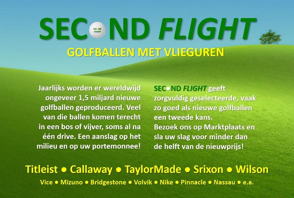 Second Flight golfballen (o.a. Titleist): waar voor uw geld!, Ophalen of Verzenden, Zo goed als nieuw, Bal(len), Overige merken