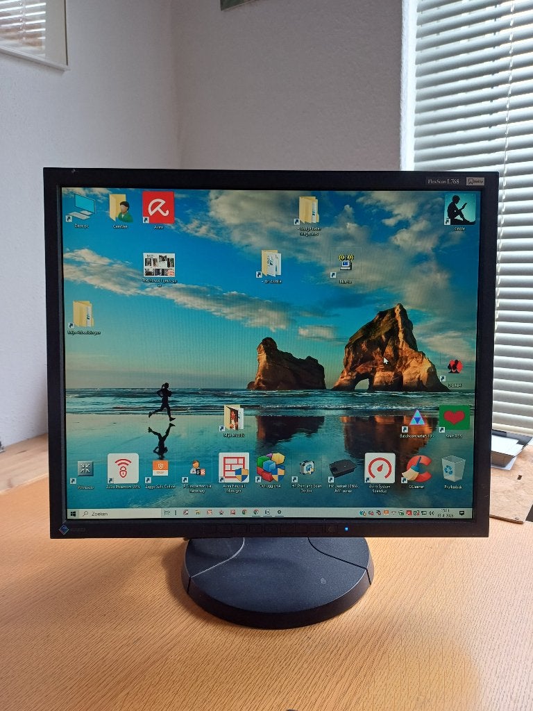 PC Monitor, Gebruikt, In hoogte verstelbaar, DVI, Overige typen