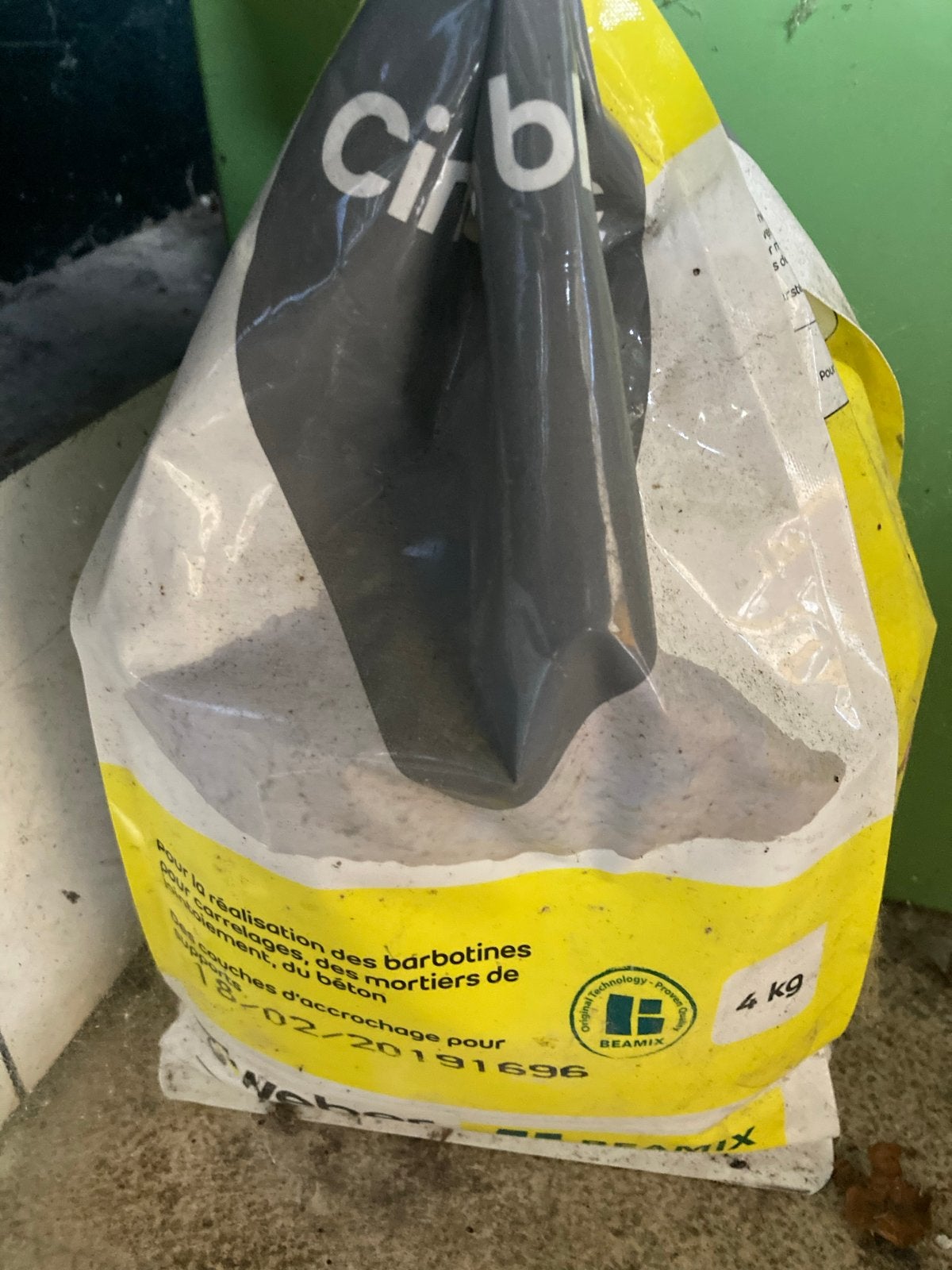 Weber Beamix Cibl 4 kg - Aanhechtmortel, Ophalen of Verzenden, Nieuw