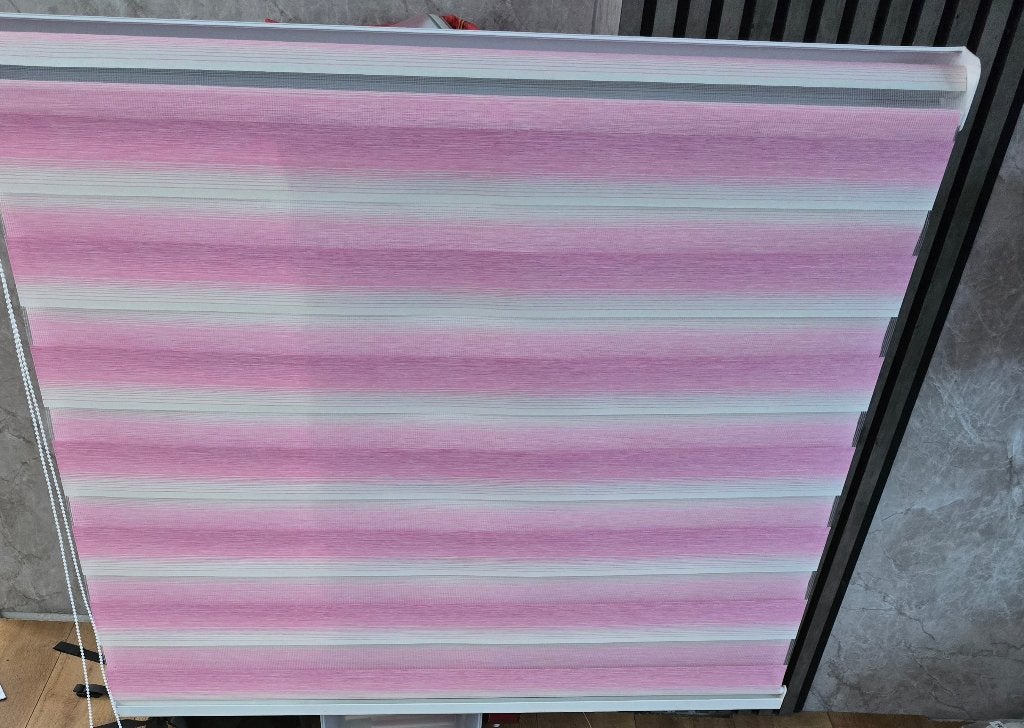 Duo rolgordijnen, Ophalen, Overige stijlen, Roze, Zo goed als nieuw