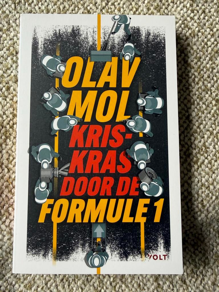 Olav Mol: Kris Kras door de Formule 1, Nieuw, Ophalen of Verzenden, Overige sporten, Olav Mol