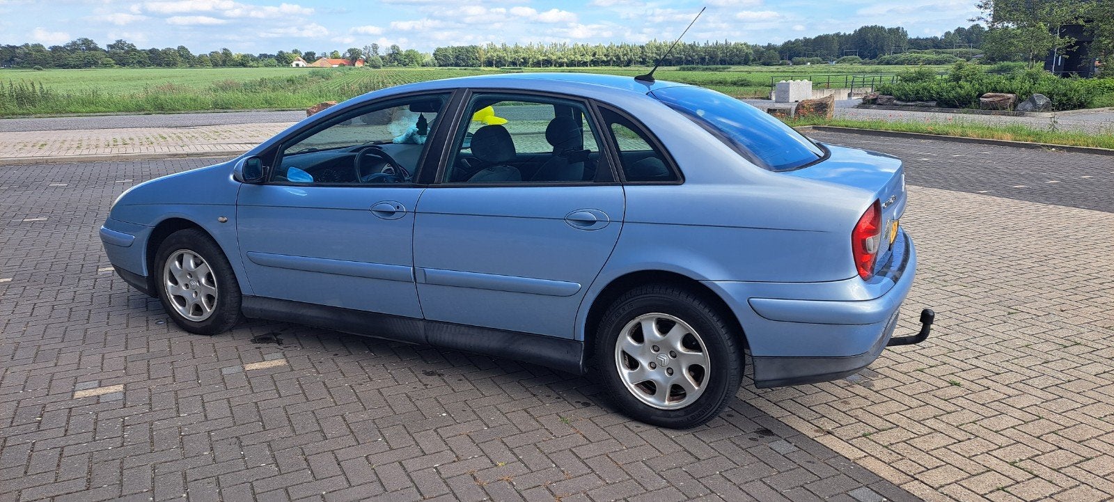 Citroën C5 2.0 16V 2001 Blauw, Voorwielaandrijving, 136 pk, 4 cilinders, Blauw