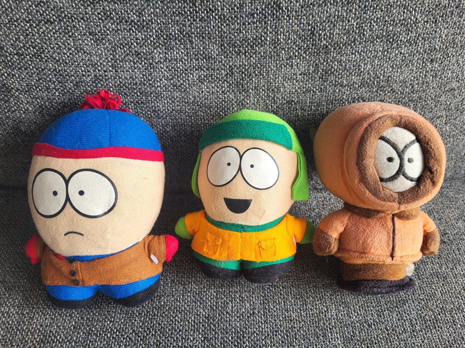 South Park - knuffels - Stan, Kyle en Kenny, Ophalen of Verzenden, Gebruikt