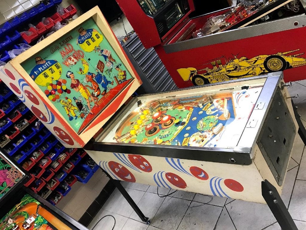 zoek losse kopkast Bally flipperkast jaaren 60, Verzamelen, Ophalen, Gebruikt, Flipperkast