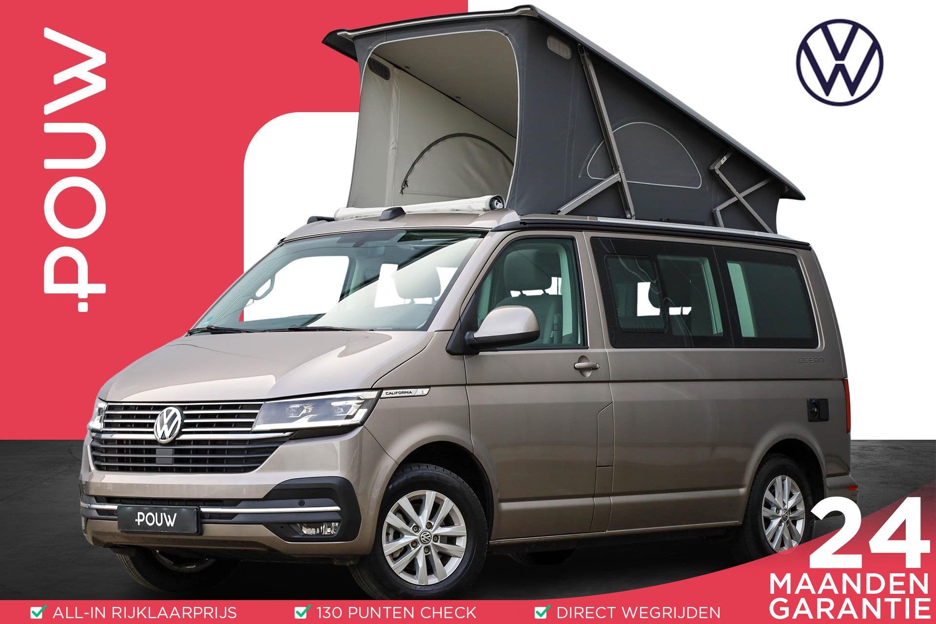 Volkswagen California T6.1 Ocean 2.0 TDI 150pk DSG | 2 Jaar