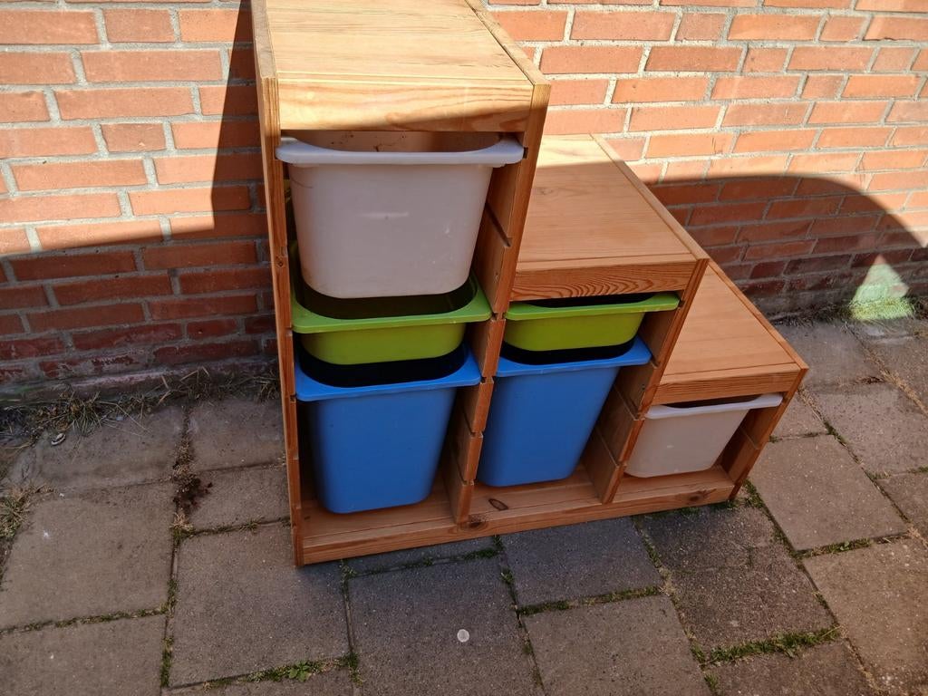 Ikea trofast trap kast, Huis en Inrichting, Kasten | Ladekasten, Ophalen, 5 laden of meer, 50 tot 100 cm, Minder dan 100 cm