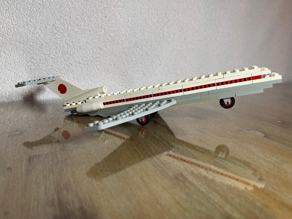 Lego: JAL Boeing 727 (698), Gebruikt, Lego, Compleet, Ophalen of Verzenden
